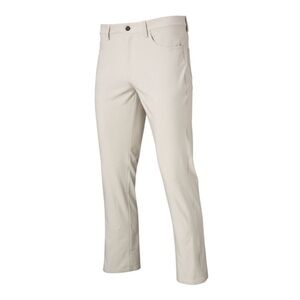 Greg Norman micro luxe 5-pocket stretch Men's Tan/Khaki Golf Pants